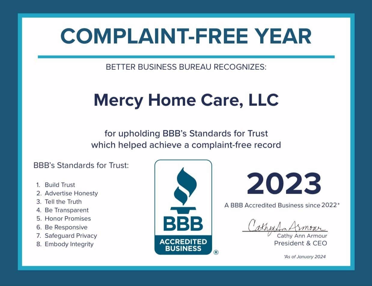 BBB Mercy Home Care LLC indianapolis