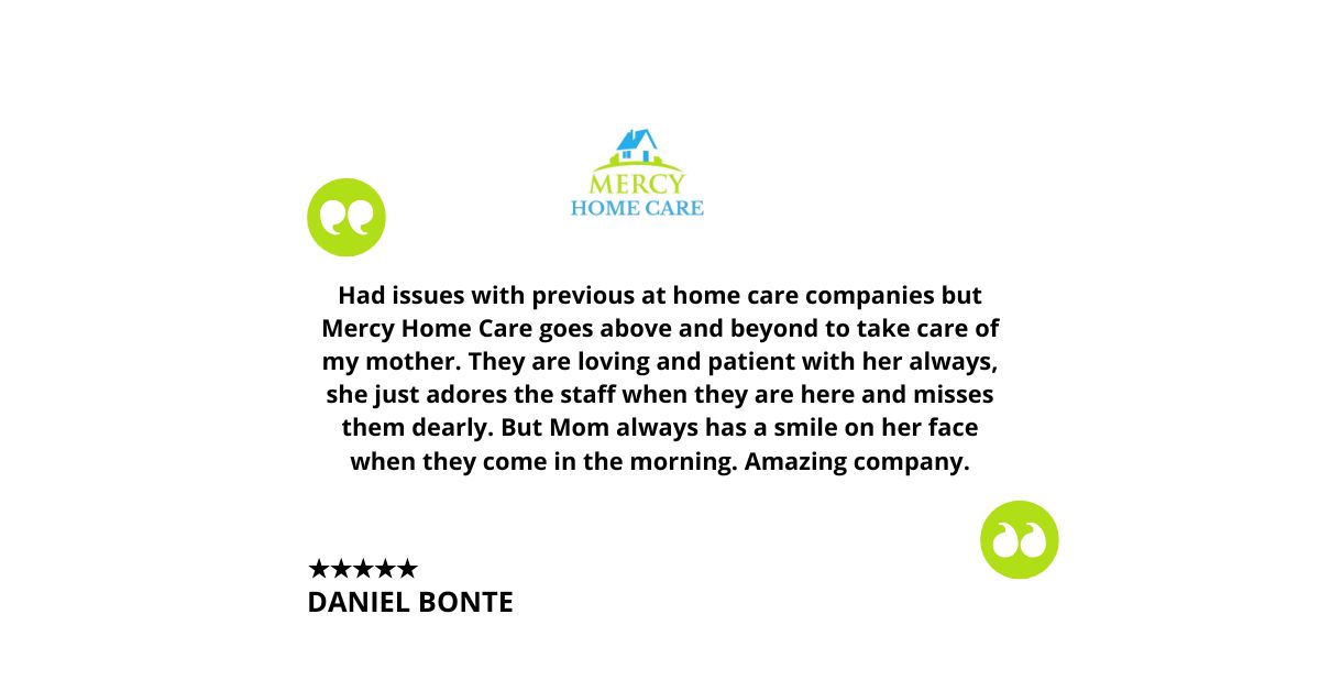 Testimonial Mercy Home Care