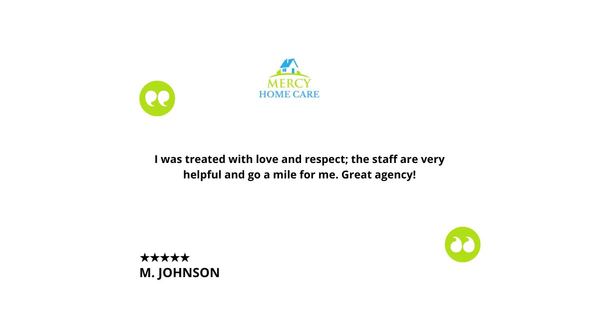 Testimonial Mercy Home Care